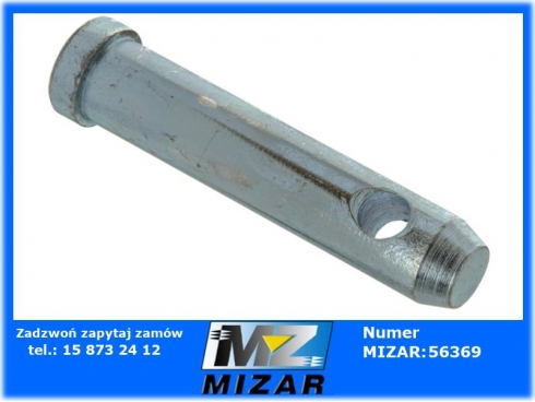 Sworzeń zabezpieczający zaczep polowy C-385 83453025 20mm-49126