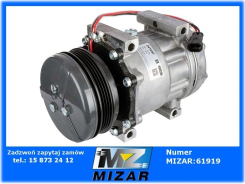 Sprężarka klimatyzacji 12V New Holland 87519620-49108