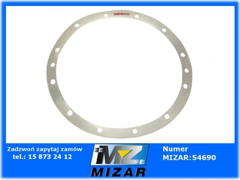 Uszczelka koła koronowego zwolnicy przedniej 0,8mm C-385 Oryginał Ursus-49133