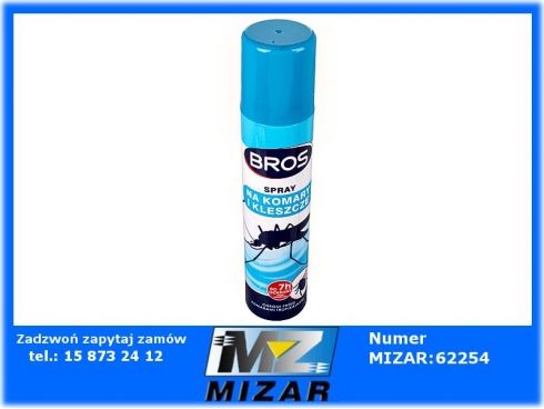 Spray na komary i kleszcze 90ml Bros-49360