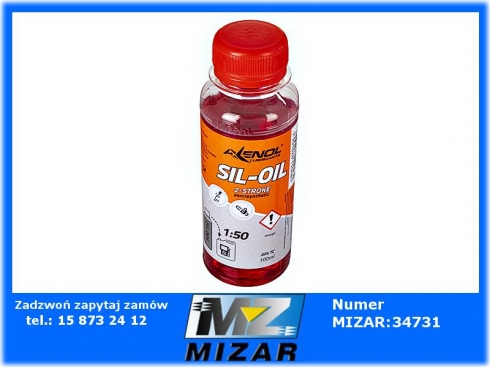 Olej do dwusuwów 2T czerwony SIL-OIL 100ml Axenol-49372