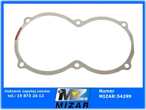 Uszczelka pokrywy przedniej skrzyni 40111914 krążelit 0,8mm C-360 Zetor Oryginał Ursus-49557