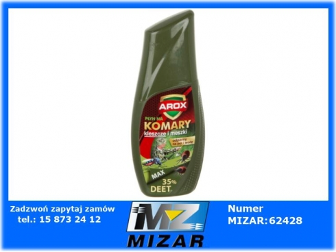 Płyn odstraszający komary kleszcze 100ml Deet Max Agrecol-49501