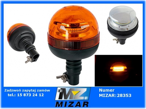 Lampa ostrzegawcza LED FLEX 128x200mm Sad Las-49547