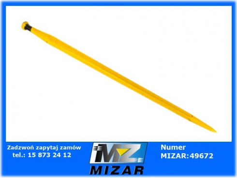 Ząb ładowacza uniwersalny prosty 810mm (zamiennik zęba 5193-FT1N) Tur Waryński-49651