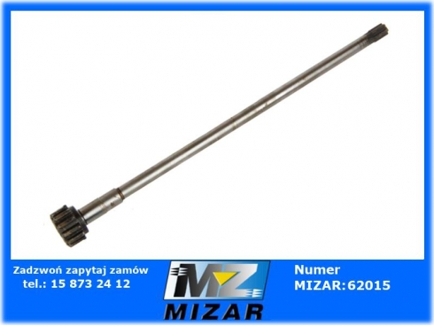 Wał napędu pompy MTZ Pronar 320 2204604033 2204604033-B-49885