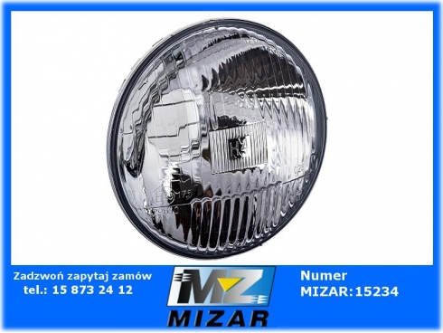 Element optyczny reflektora Zetor 931414 POLONEZ H4 144mm-49860