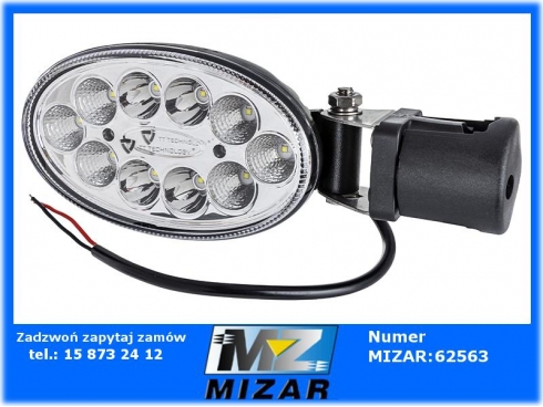 Lampa robocza led z uchwytem bocznym Case New Holland-50106