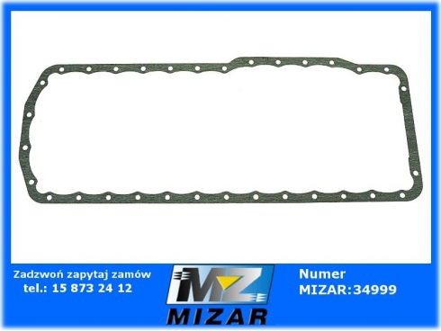 Uszczelka miski olejowej papierowa Case Fiat Ford New Holland 87800945 83989367-50279