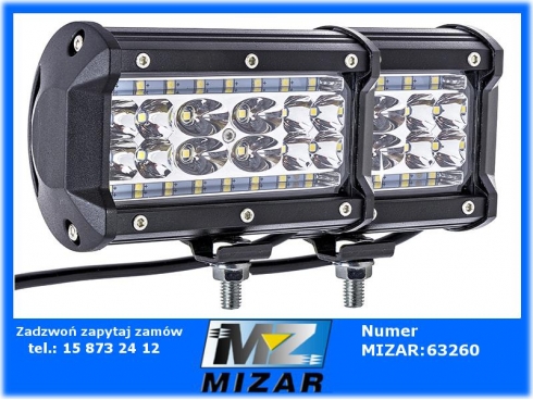 Lampa robocza halogen LED 12V 24V 90W CREE 2 szt-50300