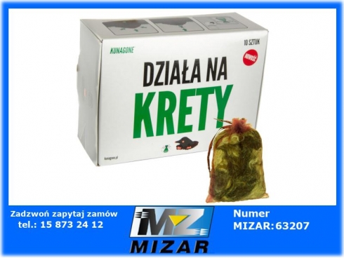 Odstraszacz kretów 10szt. Kunagone-50321