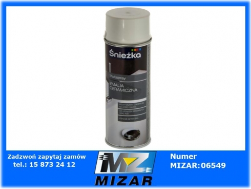 SPRAY MULTI CERAMICZNY EPOXY BIAŁY 400ml ŚNIEŻKA-50464