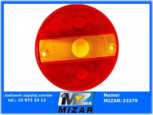 Klosz lampy zespolonej W19 L/P WAŚ-50716