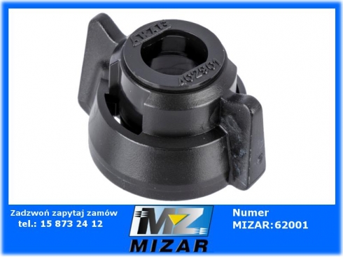 Nakrętka bagnetowa 11mm czarna Arag 40290101-50878