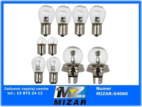 Zestaw żarówek do lamp R-2 MF3 MF4 255 4512-51336