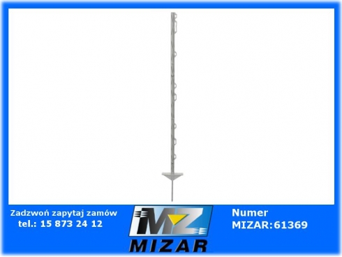 Palik z tworzywa sztucznego 105cm biały 1szt. Pastwiskowy-51399