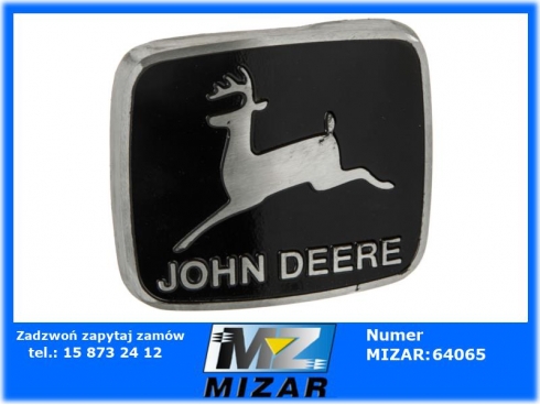 Emblemat John Deere AR77663-51369