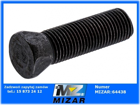 Śruba płużna M12x43mm kl. 10.9-51753