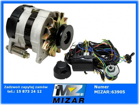 KOMPLETNY ALTERNATOR Z INSTALACJĄ URSUS C330 -51866