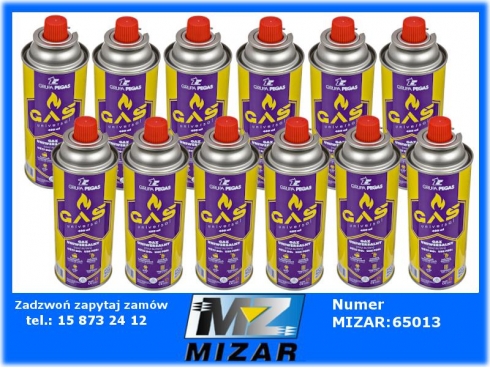 GAZ do KUCHENKI PALNIKA NABÓJ KARTUSZ GAZOWY x 12-51832