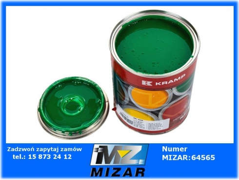 Lakier do maszyn RAL 6029 zielony miętowy 1l Kramp Unia Group-52030