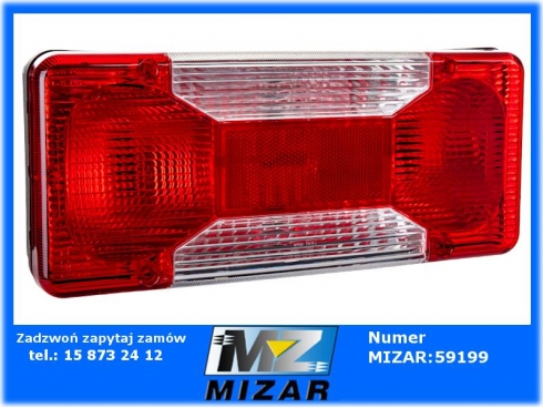 Lampa tylna zespolona lewa Iveco III-52348