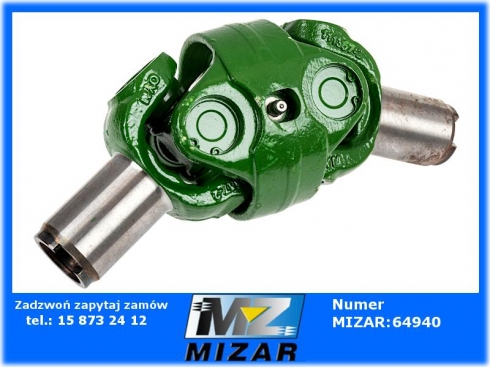 Przegub krzyżakowy kompletny przednia oś Case Ford John Deere AL63606 1968450C1 133700420775-52355