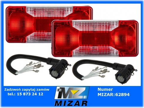 Lampa tylna + złącze lewa prawa Iveco Daily Ducato Citroen Jumper-52350