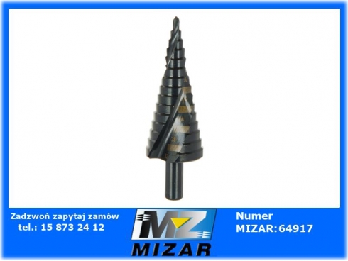 Wierło stopniowe spiralne do metalu 4-32mm-52333