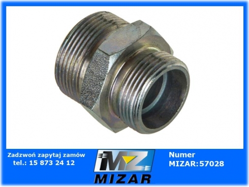 Nypel Redukcja M30x1,5 22L / M26x1,5 18L-52472