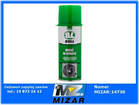 SMAR MIEDZIOWY SPRAY 400ml BOLL-52422