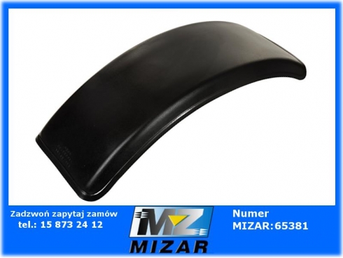 Błotnik przedni do ciągnika 350x1085mm R650mm-52718