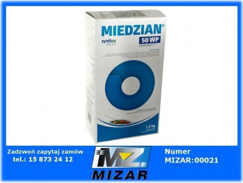 Miedzian 50WP środek grzybobójczy choroby 1,5kg-52821