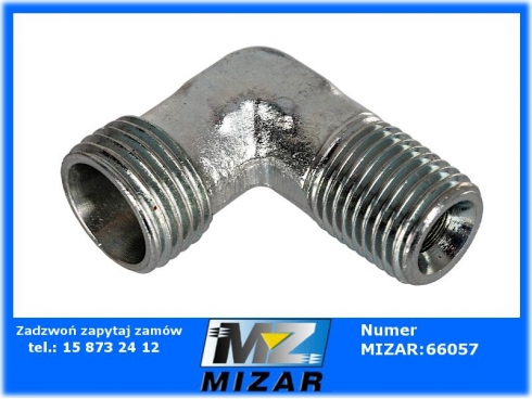 Przyłącze kolankowe 1/4" BSPT M16x1,5 10L-52959