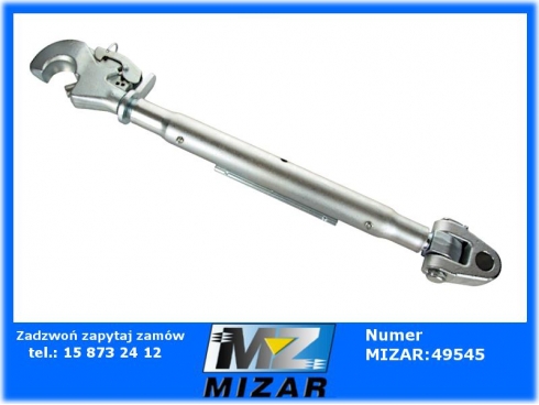 Łącznik górny 760-1080mm M36x3 Kat. 3-3-52907