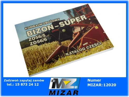 Katalog kombajn zbożowy Bizon Super Z056/5 Z056/6-53128