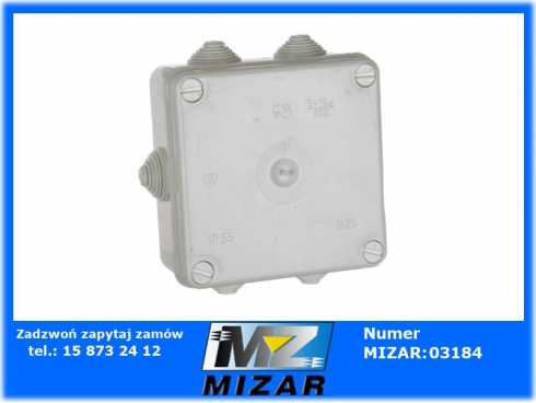 Puszka NT PK-4 Biała Hermetyczna IP55 Elektroinstalacyjna-53221