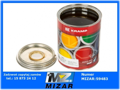 Lakier do maszyn Landini srebrno szary 1l Kramp-53264