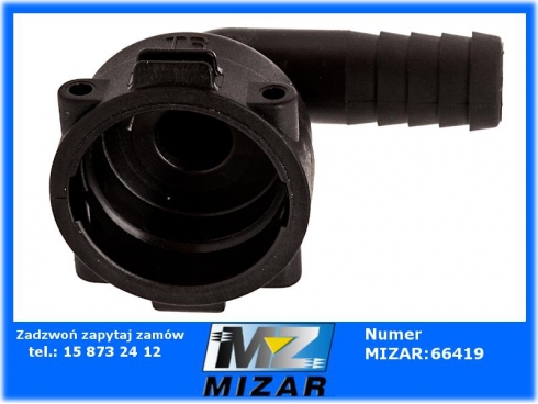 Przyłącze węża 90° T3 16mm Arag 1190316-53492