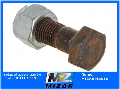 Śruba M14x1,5x40mm 12.9 z nakrętką-53478