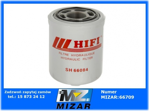 Filtr hydrauliczny HIFI SH66084 odpowiednik RE55801 P178619 John Deere-53704