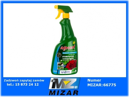 Karate Spray 750ml mszyce miseczniki Agrecol-53803