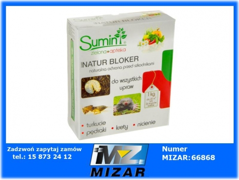 Natur Bloker 1kg na krety nornice pędraka Sumin-53871