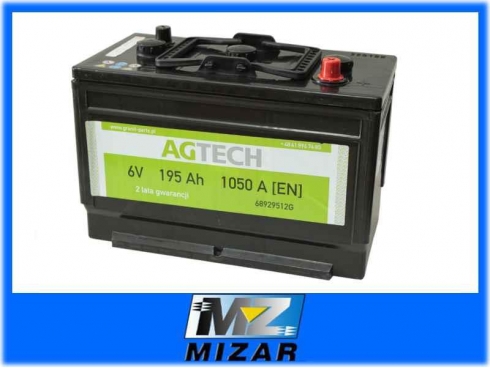 AKUMULATOR AGTECH 6V 195AH 1050A +P-5385