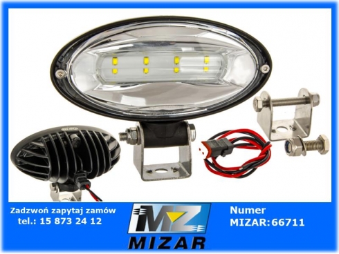 Lampa robocza Led 40W 8x led 12V 24V John Deere 172191-53891