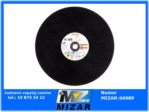 Tarcza do metalu 350mm fi 20mm gr. 4mm Stihl K-ME 795711135584-54059