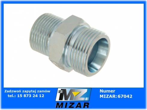 Złącze proste M30x2 X-GER 20 S 3/4" 60°-54153