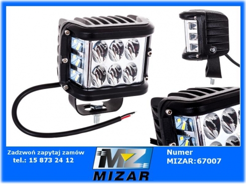 Lampa robocza Led Cree z doświetlaniem zakrętów 1szt.-54136