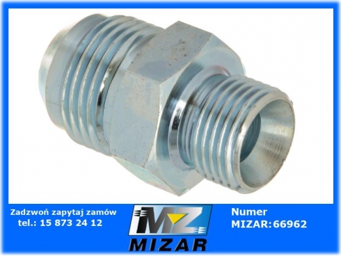 Nypel gz. 1/2" BSP x gz. 1 1/6" UNF-54123