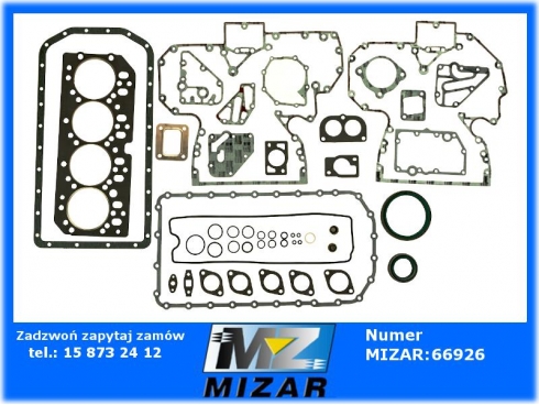 Zestaw uszczelnień silnika John Deere RE501455 RE527042 RE66086-54138